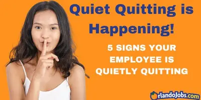 Quiet Quitting is Happening!  5 Signs Your Employee is Quietly Quitting